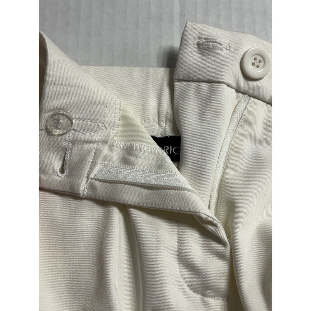 Briggs New York Slimming Solution Bermuda Shorts 18W 18 Plus Size White Golf NWT - Picture 7 of 11